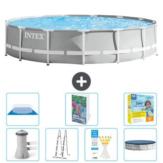 Intex Piscina Prism Frame Redonda - 457x107 Cm - 8-piezas S546