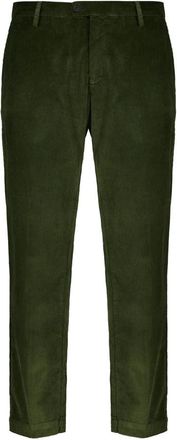 Autore Pantaloni Velvet Newman - - Trousers - Uomo - Verde - W32
