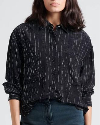 Iro Zefiro Studded Shirt In Black