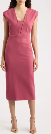 BOSS Dorlita Sheath Dress in Dry Rose at Nordstrom, Size 12