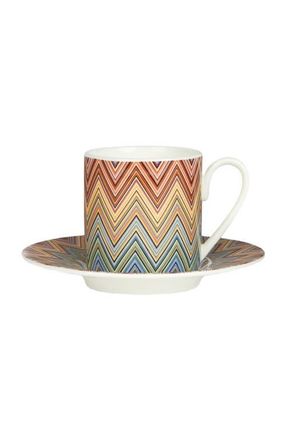 Missoni Home Jarris Set Of 2 Coffee Cups & Saucers in Red at Nordstrom