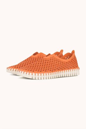 Ilse Jacobsen Womens Tulip Slip On Flats In Camelia