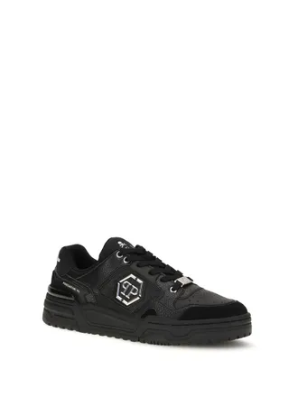 Philipp Plein Predator V2 Low-Top Sneaker - Black
