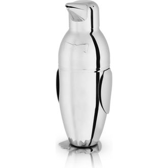 Viski Irving Penguin Cocktail Shaker in Stainless Steel in Silver at Nordstrom