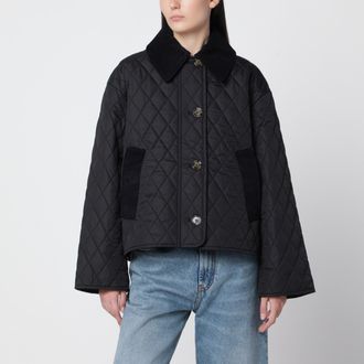 Barbour Black Moira quilted jacket