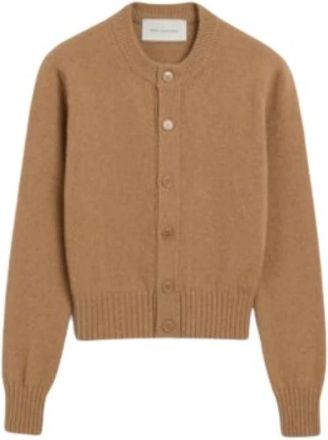 Ami De Coeur Cardigan - Dames - Vesten - Beige - M - Wol - Truien & Vesten