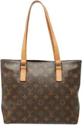 Louis Vuitton Pre-owned Tote Bags, female, Brown, Size: ONE SIZE Pre-owned Monogram Tote Bag - Cabas Piano