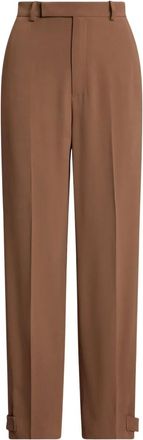 Ralph Lauren Collection Pantaloni pliss&eacute; - Marrone