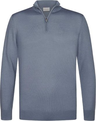 Profuomo Heren, Truien, Blauw, Maat: S