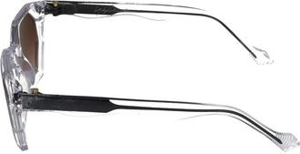 Yohji Yamamoto Unisex Slook013 Sunglasses Clear Acetato