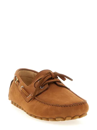 Valentino Garavani Driver Fastaway Loafer - Brown