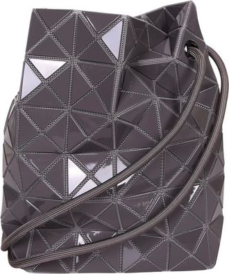 Issey Miyake Bucket Bags, female, Gray, Size: ONE SIZE Geometric Shoulder Bag