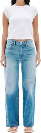 Slvrlake Denim Jazmine Or New Obsession Jeans In Mid-Blue Stone Wash