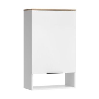 Vicco Aparador Wido, Blanco/sonoma, 60 X 100 Cm Con Puerta Vicco