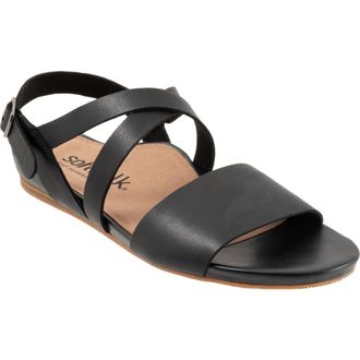 Softwalk Cali Sandal in Black at Nordstrom Rack, Size 5.5