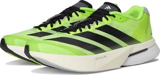 adidas Adizero Boston 13 Running Shoes Mens Shoes Lucid Lemon/Black/Halo Silver : 11.5 D - Medium, Rubber