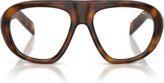 Prada 0pr C05s Oversized Aviator Sunglasses