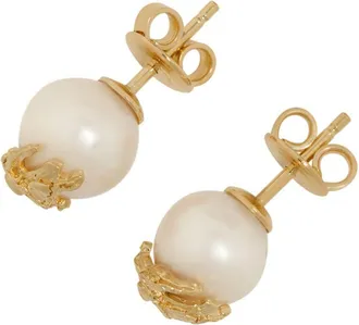 Burberry Lj Ekd Sphre Pearl Earrings