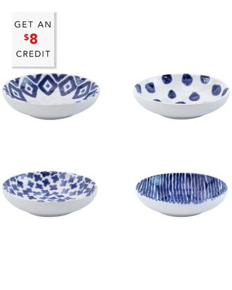 Vietri Viva By Vietri Santorini Assorted Condiment Bowls Set Of 4 Condiment Bowls With $14 Credit