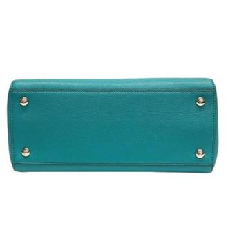 Fendi Pre-owned Handbags, female, Green, Size: ONE SIZE Pre-owned Petit 2jours Leather 2way Bag