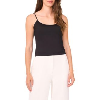Halogen Compression Crop Camisole in Rich Black at Nordstrom Rack, Size Xx-Large
