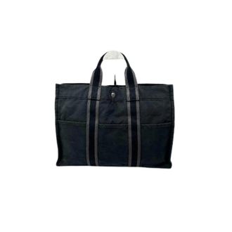 Herm&egrave;s Pre-owned Tote Bags, female, Black, Size: ONE SIZE Pre-owned Cotton Tote Bag
