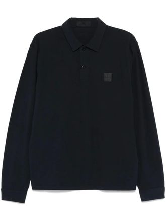 Stone Island cotton Ghost-patch polo shirt - men - Cotton - M - Blue