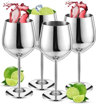OEM Vaso De Vino - Acero Inoxidable 304 - 500 Ml - Resistente A Impactos - Para Acampada Y Uso Dom&eacute;stico - 1 Unidad