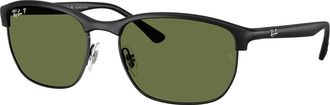 Ray-Ban RB4469 Polarized 601S/2 Mens Sunglasses Black Size 59