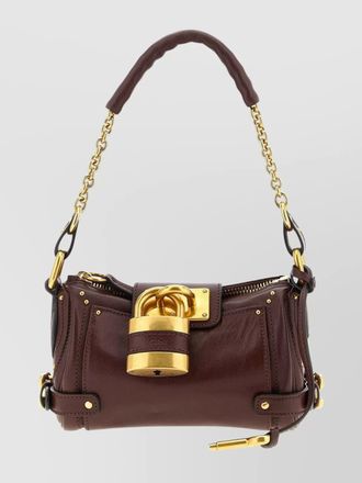 Chlo&eacute; paddington small leather shoulder bag
