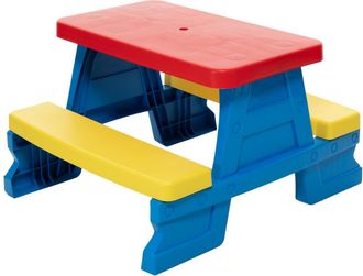 OEM Conjunto De Mesa Y Banco De Jard&iacute;n Infantil Dorex Blue 5067