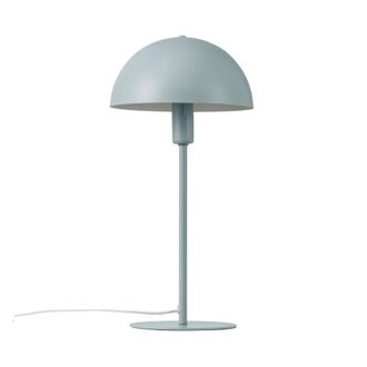 Nordlux L&aacute;mpara de mesa sencillo verde de metal y pantalla en forma de c&uacute;pula