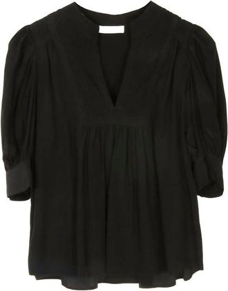 Ulla Johnson Womens Desdra Top In Black