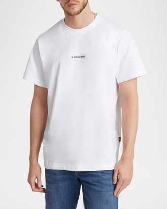 G-Star Mens Loose-Fit Logo T-Shirt