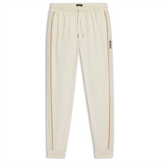 HUGO BOSS Mens Iconic Pants 10269546 02 Tracksuit Bottom in White - Size X-Large