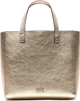 Frances Valentine Large Margaret Leather Tote in Platino at Nordstrom