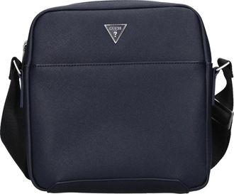 Guess Hmtosap 4258Blu Scuro - Heren - Schoudertassen - Blauw - ONE Size - Leer - Tassen