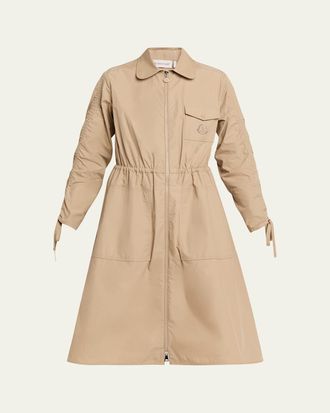 Moncler Cotton Poplin Shirtdress
