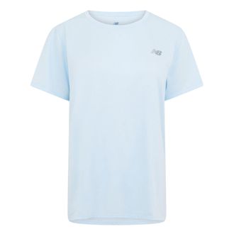 New Balance Dames/Dames Crew Hals Regular Athletic Top (Blauw)