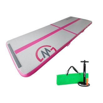 OEM Pista Acrob&aacute;tica Airtrack Master 300 X 100 X 10 Cm - Gris-rosa