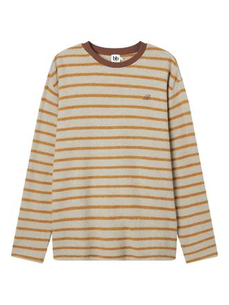 B+ab striped-pattern top - women - Acrylic/Polyamide - S - Neutrals