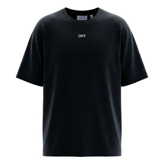 Off-white Heren, Tops, Zwart, Maat: M Katoen