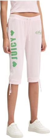 Juicy Couture Angel Shorts - Dames - Korte Broeken - Roze - S - Katoen - Korte Broeken