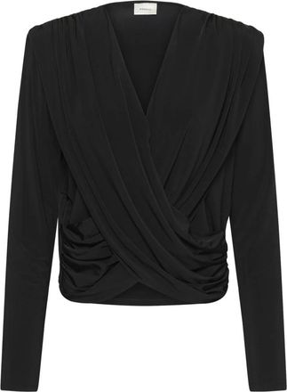 Gestuz Overhemden, Dames, Zwart, M, Blouses
