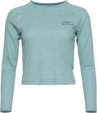 Chillaz Gr&ouml;den Mountain Flower Longsleeve f&uuml;r Damen | t&uuml;rkis