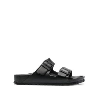 Birkenstock Sliders, female, Black, Size: 9 US Sandals Arizona Narrow