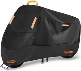OEM Housse Moto - Oxford 210d - Etanche Coutures Doubles - Protection Uv Anti-poussiere Antivol - 245 X 105 X 125 Cm - 1 Piece