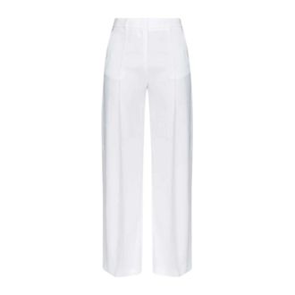 Pinko Mujer, Pantalones, Blanco, Talla: S