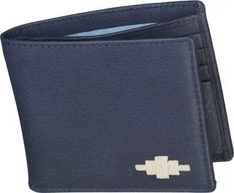 Pampeano Dinero Card Wallet in Navy/cream at Nordstrom