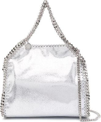 Stella McCartney Borsa Tote Falabella Con Finitura Metallizzata-Donna